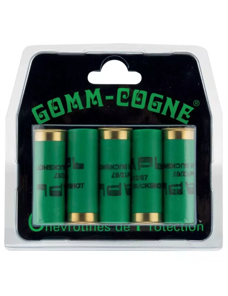 Cartouches SAPL Chevrotines caoutchouc cal.12 x5