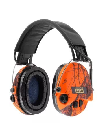 CASQUE SUPREME PRO X CAMO ORANGE + COUSSINET SILICONE