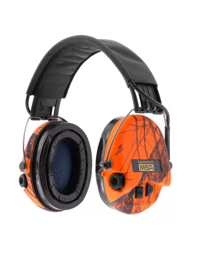 CASQUE SUPREME PRO X CAMO ORANGE + COUSSINET SILICONE