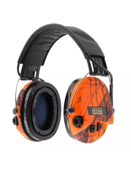 CASQUE SUPREME PRO X CAMO ORANGE + COUSSINET SILICONE