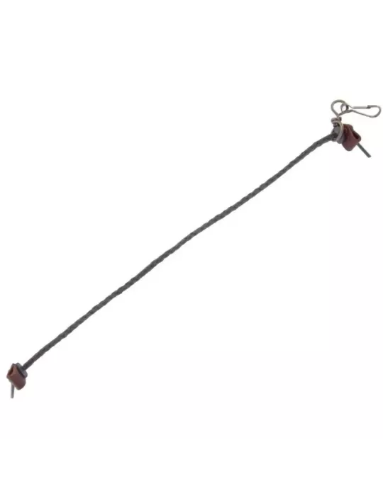 Lacet palombe avec mousqueton