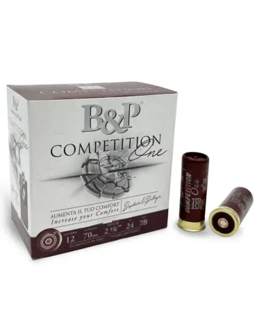 Cartouches trap B&P Competition One 24g cal.12/70 x25