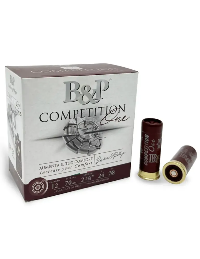 Cartouches trap B&P Competition One 24g cal.12/70 x25