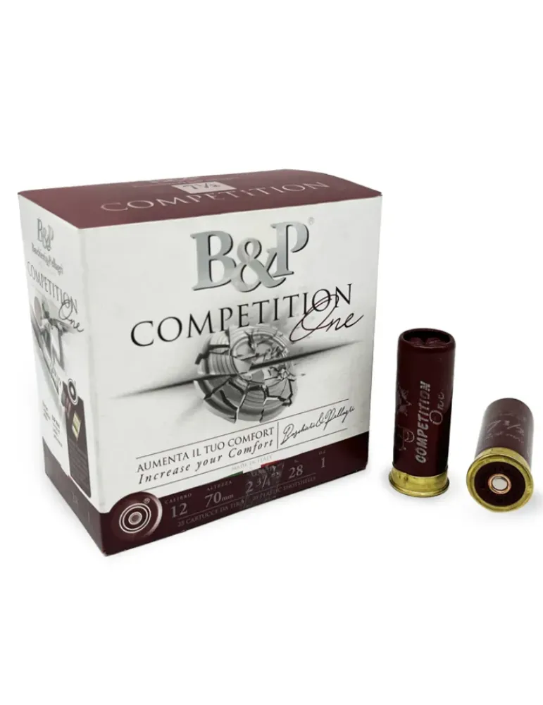 Cartouches trap B&P Competition One 28g cal.12/70 x25