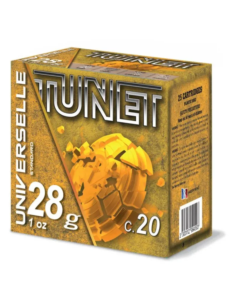 Cartouches trap Tunet Universelle 28g cal.20/70 x25