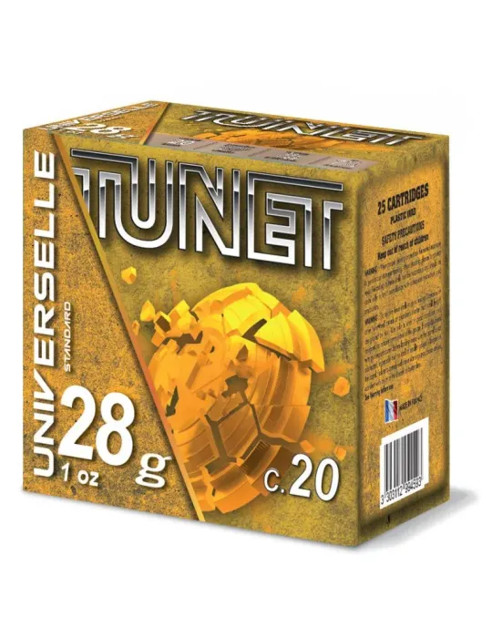 Cartouches trap Tunet Universelle 28g cal.20/70 x25