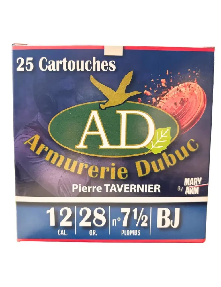 Cartouches trap Armurerie Dubuc - Mary Arm 28g cal.12/70 x25