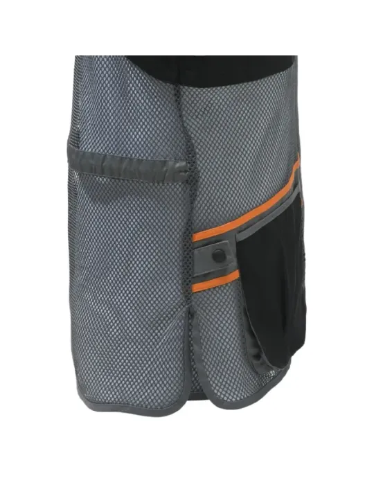 Gilet de tir Beretta Full Mesh noir et gris