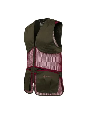 Gilet de tir Beretta Full Mesh Cordovan Spirit & Bark