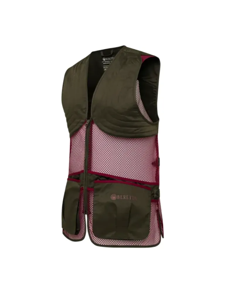 Gilet de tir Beretta Full Mesh Cordovan Spirit & Bark