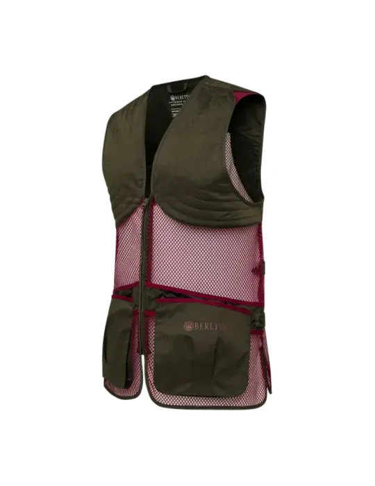 Gilet de tir Beretta Full Mesh Cordovan Spirit & Bark