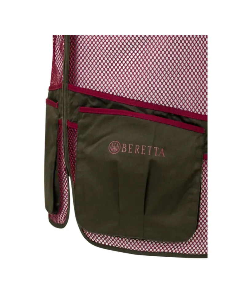 Gilet de tir Beretta Full Mesh Cordovan Spirit & Bark