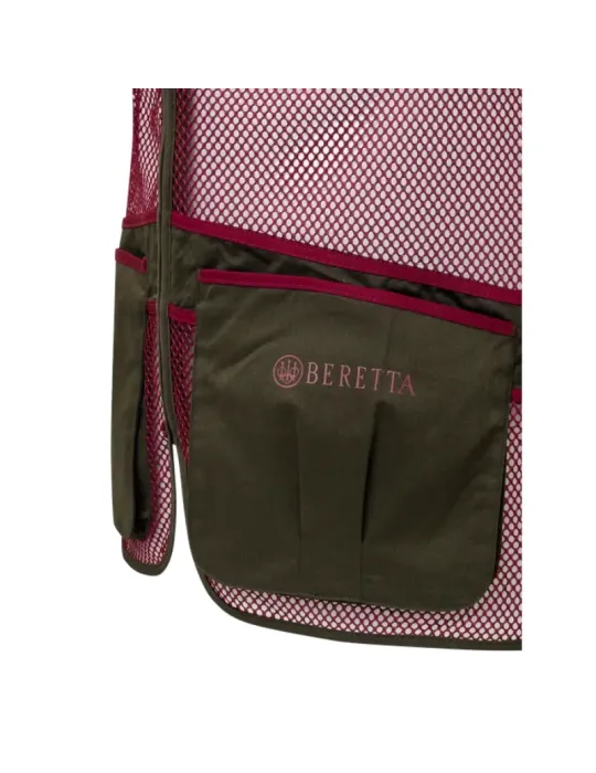 Gilet de tir Beretta Full Mesh Cordovan Spirit & Bark