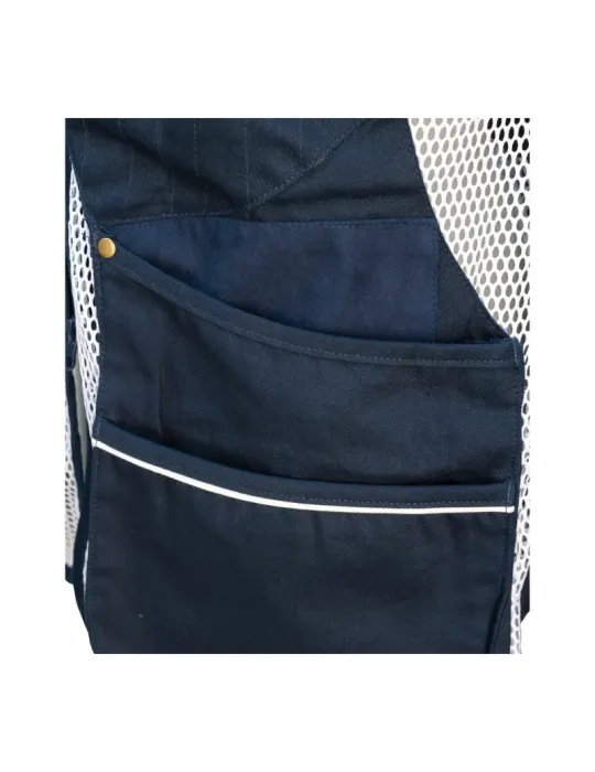 Gilet de tir Browning Sport Shooter bleu droitier