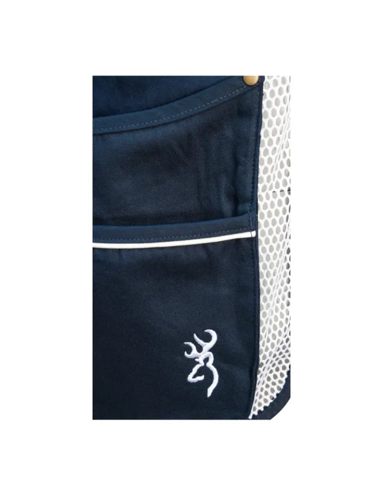 Gilet de tir Browning Sport Shooter bleu droitier