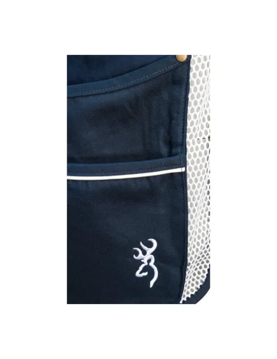 Gilet de tir Browning Sport Shooter bleu droitier