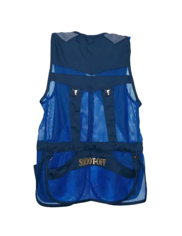 Gilet de tir Shoot-Off Master bleu