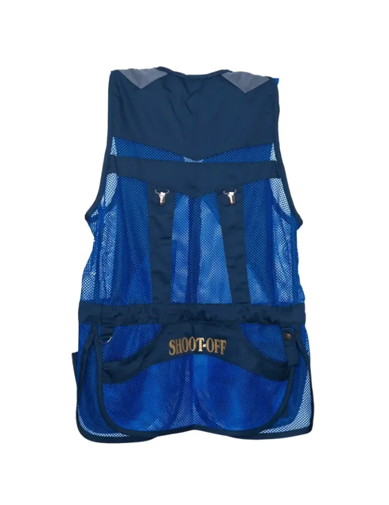 Gilet de tir Shoot-Off Master bleu