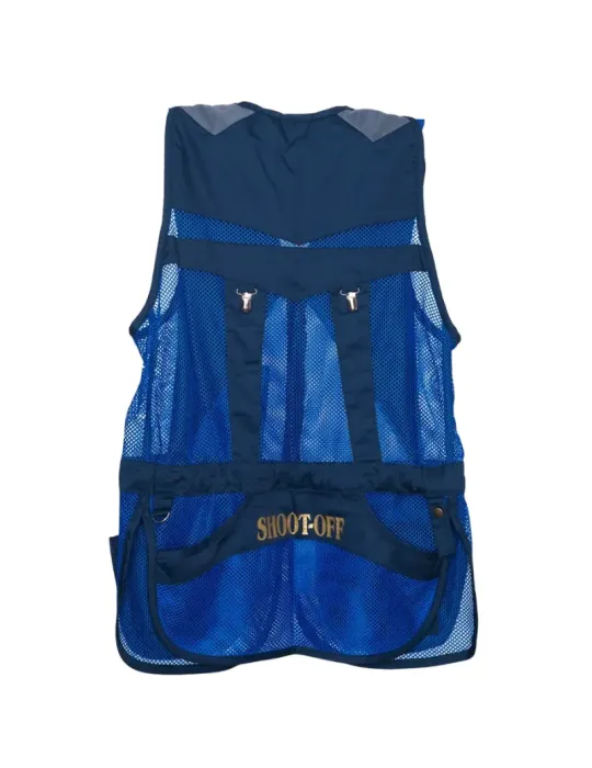 Gilet de tir Shoot-Off Master bleu