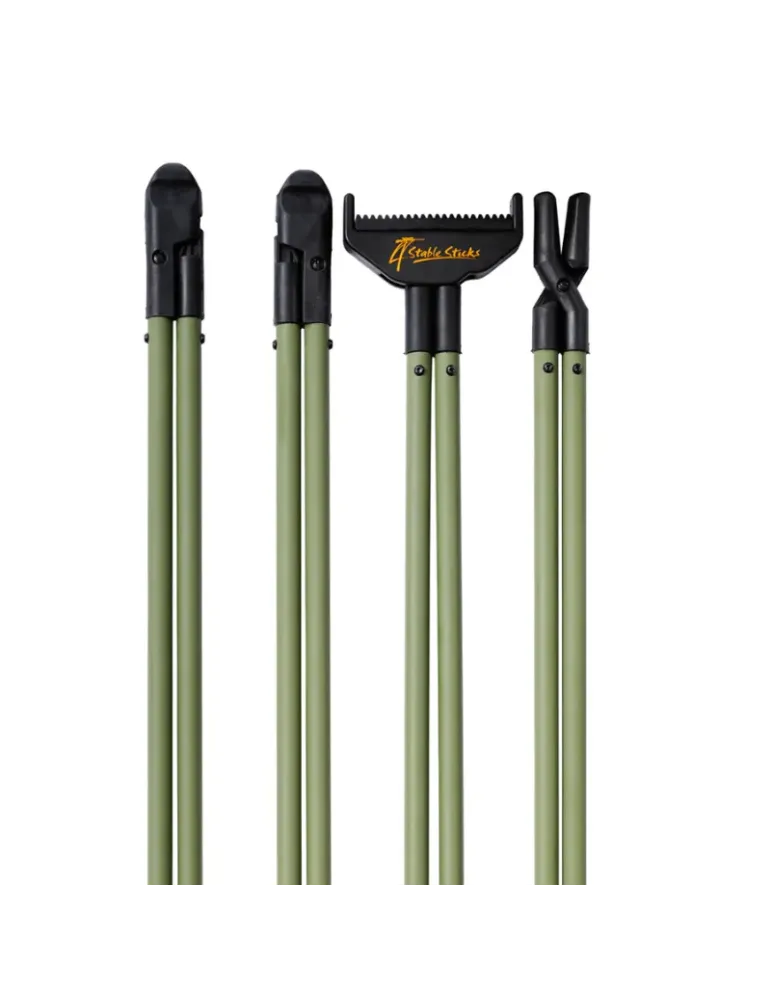 Canne de pirsch Stable Stick Bush Essential verte