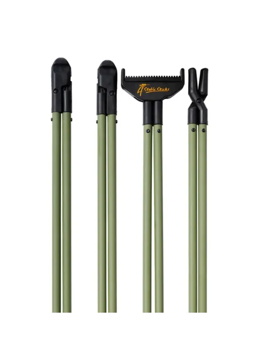 Canne de pirsch Stable Stick Bush Essential verte