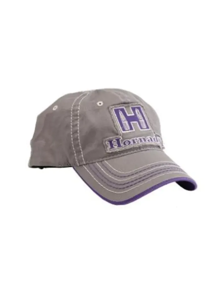 Casquette Hornady gris et violet