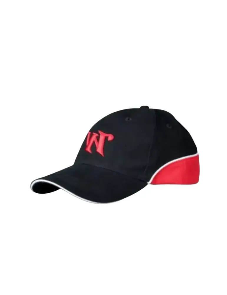 Casquette Winchester rouge et noir