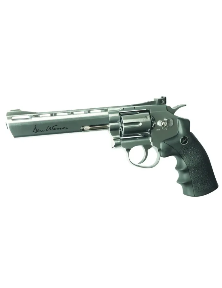 Revolver air comprimé Dan Wesson 6 chrome cal.4.5mm 3J