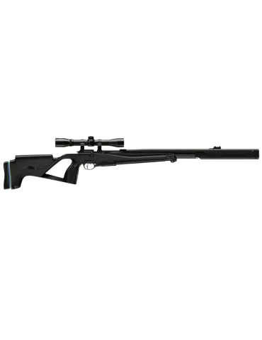 Pack carabine air comprimé PCP Stoeger XM1 S4 Combo cal.4.5mm 19.9J + lunette 4x32 + pompe + 3 chargeurs
