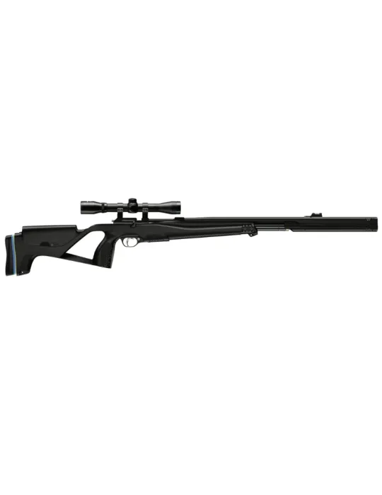 Pack carabine air comprimé PCP Stoeger XM1 S4 Combo cal.4.5mm 19.9J + lunette 4x32 + pompe + 3 chargeurs