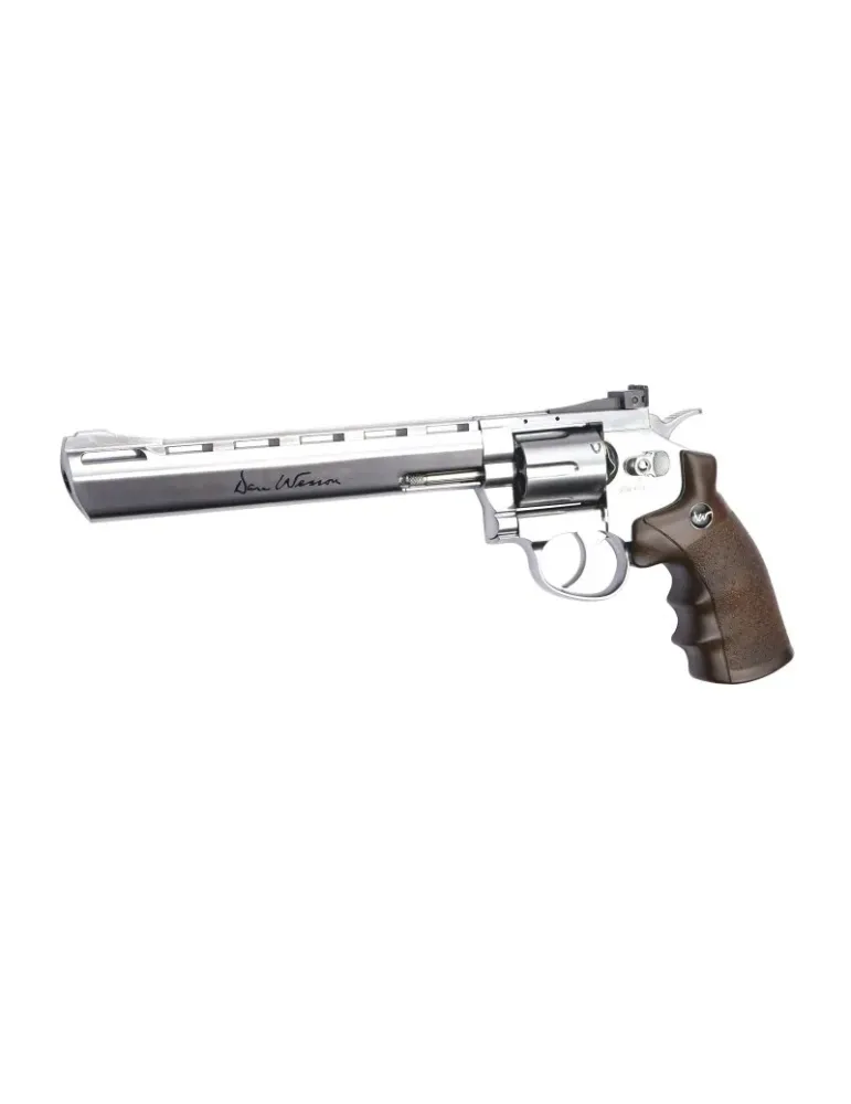 Revolver air comprimé Dan Wesson 8 chrome cal.4.5mm 3J
