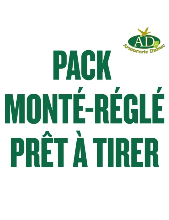 Pack Carabine PCP Snowpeak AP1000 Mercury cal.5.5mm 38J + pompe + lunette Microdot First 3-9x40 + montage-réglage offert