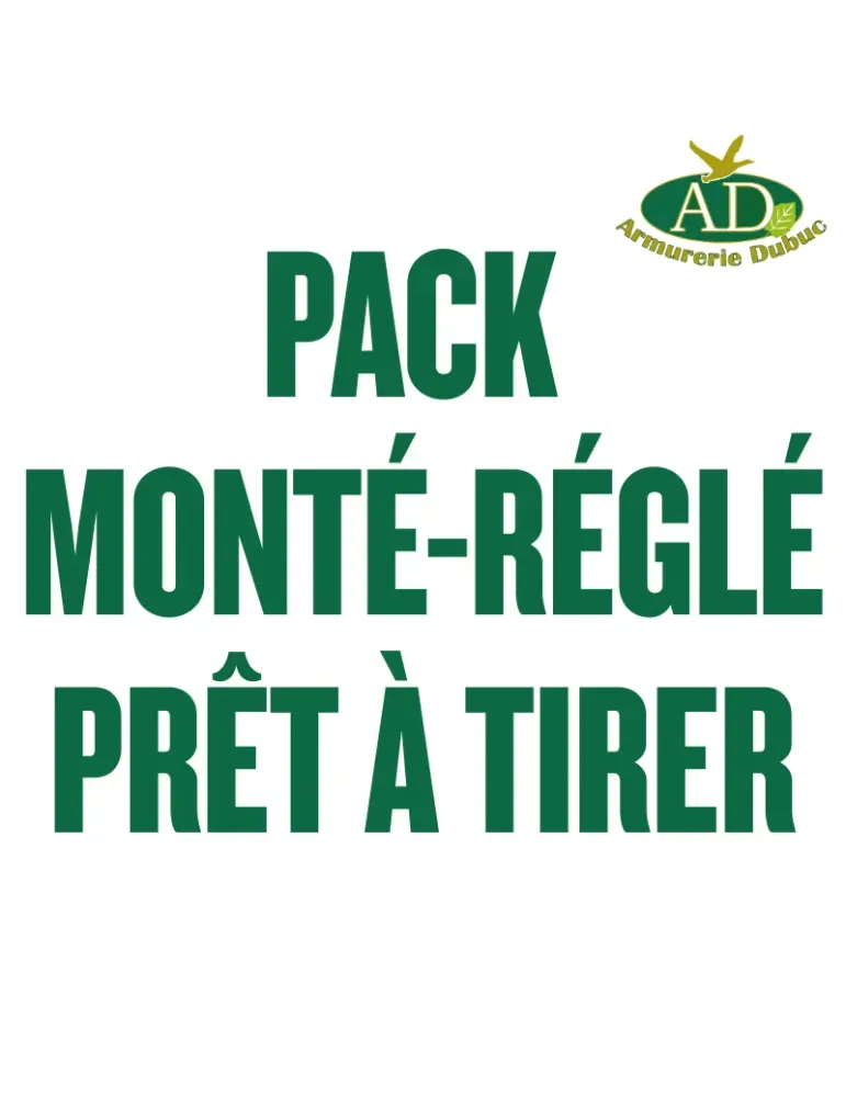 Pack PCP Snowpeak AP1000 Mercury cal.5.5mm 38J + pompe + Hikmicro Alpex Lite + lampe infrarouge + montage-réglage offert