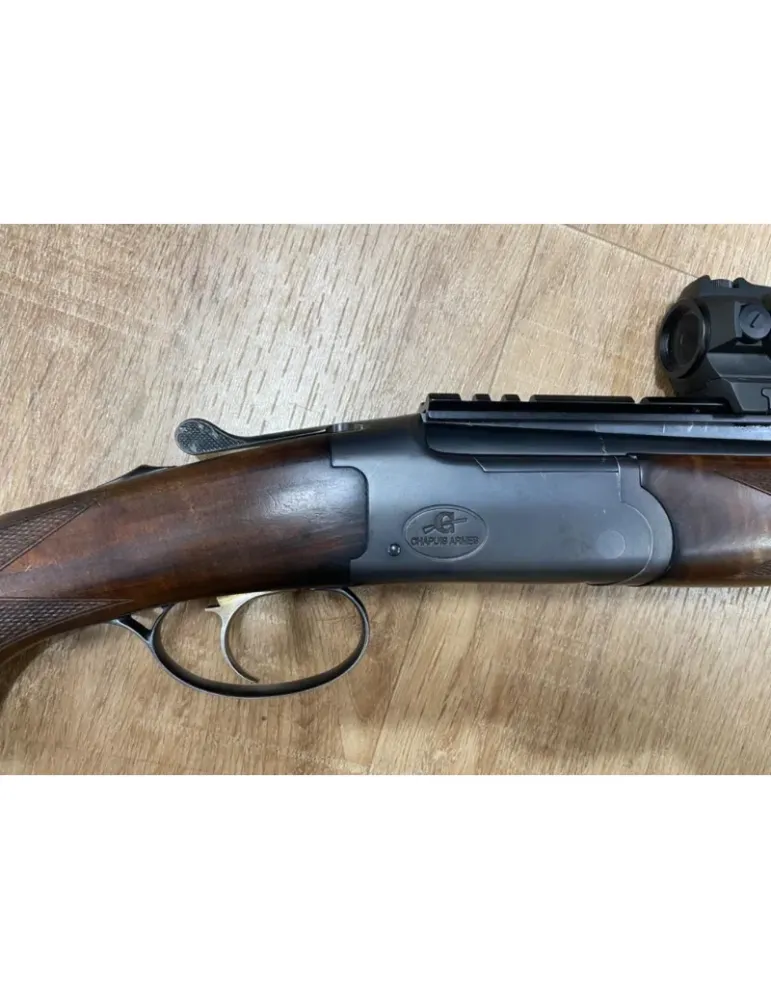 Carabine express Superposé Chapuis S12 cal. 8x57JRS + Holosun HS403R