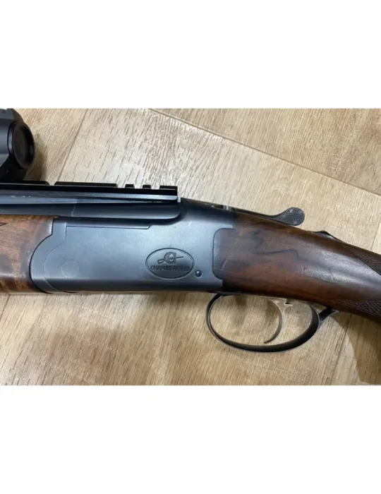 Carabine express Superposé Chapuis S12 cal. 8x57JRS + Holosun HS403R