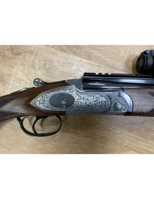Carabine express superposé Fair Lusso Prestige cal.9.3x74R +  Aimpoint Micro H2 4MOA