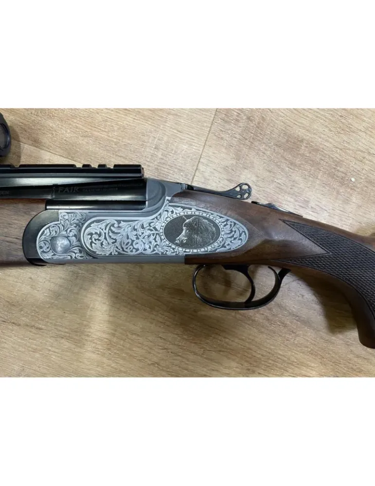 Carabine express superposé Fair Lusso Prestige cal.9.3x74R +  Aimpoint Micro H2 4MOA