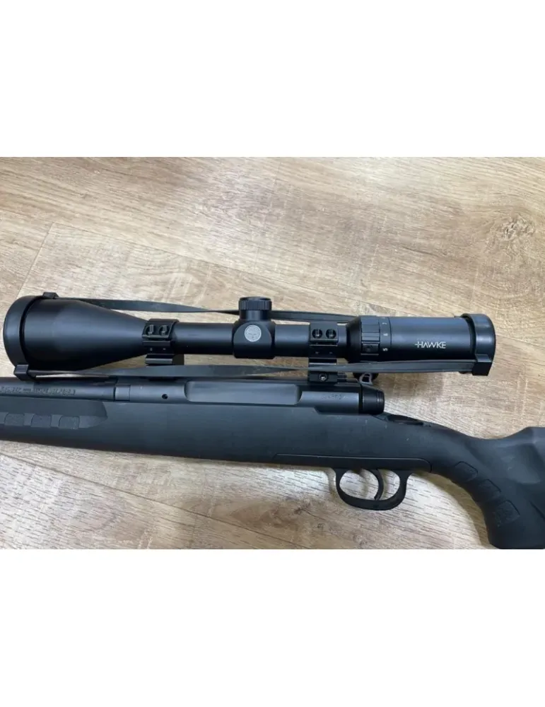 Carabine à verrou Savage Axis cal.243Win + Hawke FastMount 3-9x50