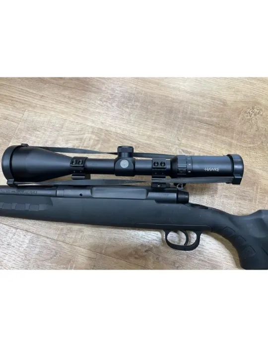 Carabine à verrou Savage Axis cal.243Win + Hawke FastMount 3-9x50
