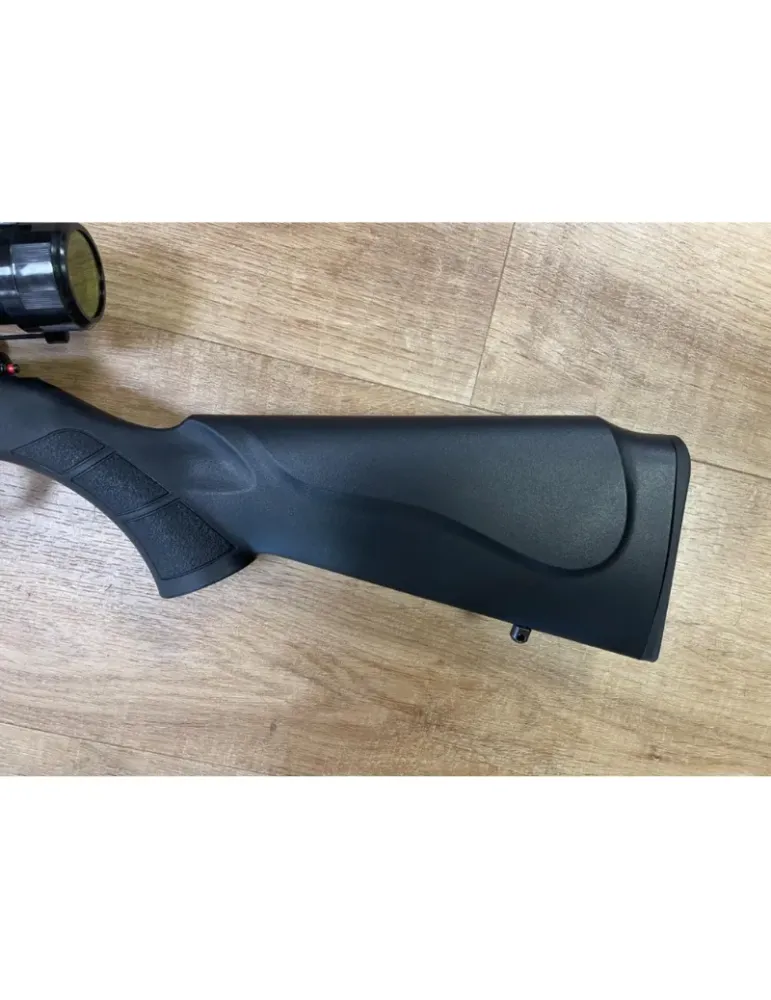 Carabine à verrou Rossi 8122 cal.22LR + lunette 4x32 + bipied + modérateur de son